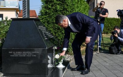Predsjednik Zoran Milanović odao počast djeci ubijenoj u ratu